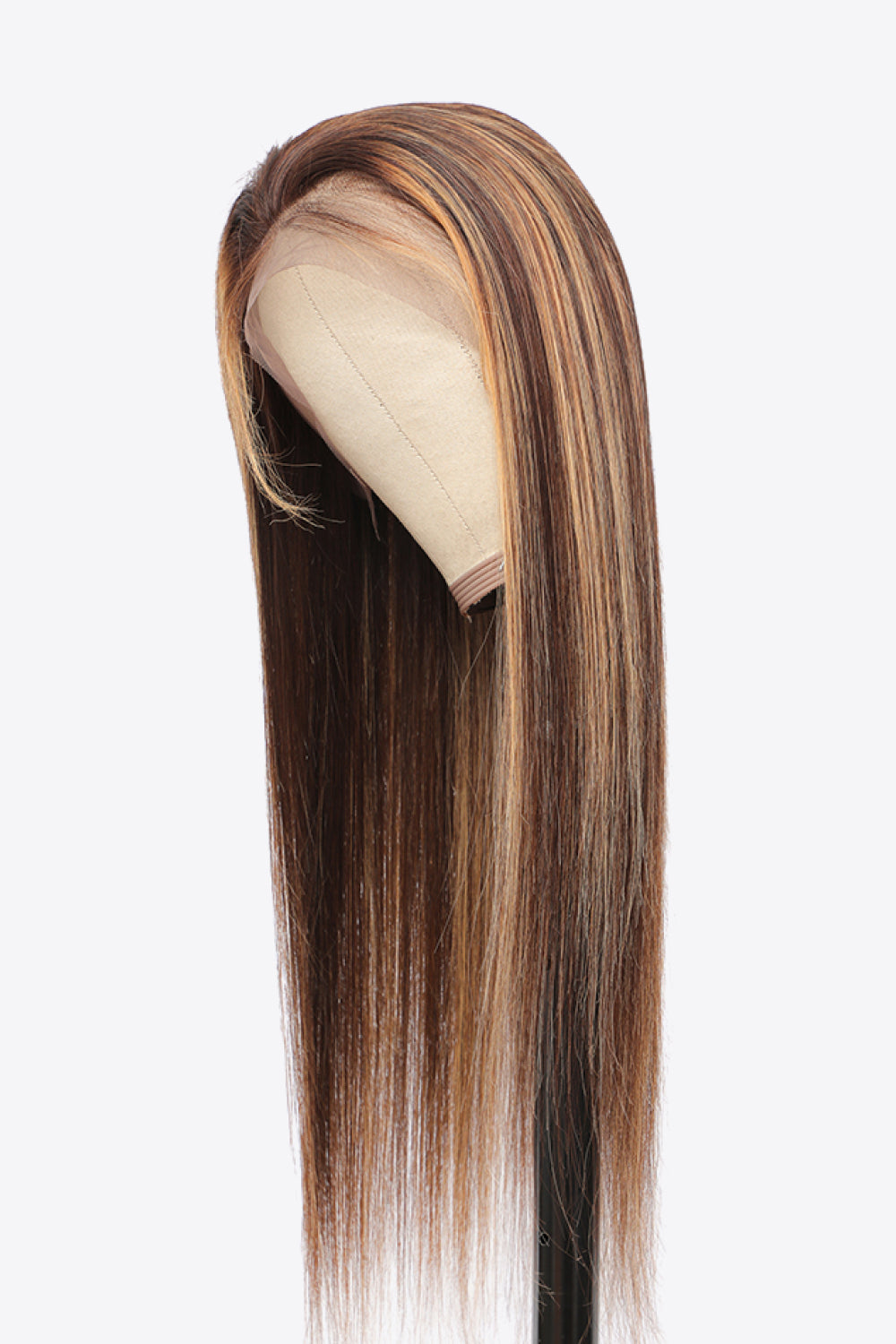 18" 160g Highlight Ombre #P4/27 13x4 Lace Front Wigs Human Virgin Hair 150% Density