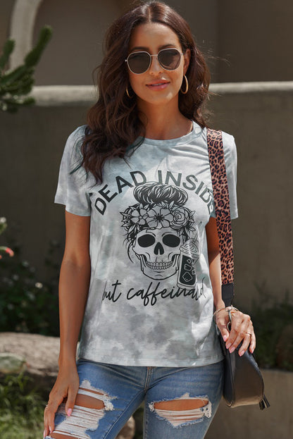 Skull Graphic Short Sleeve T-Shirt