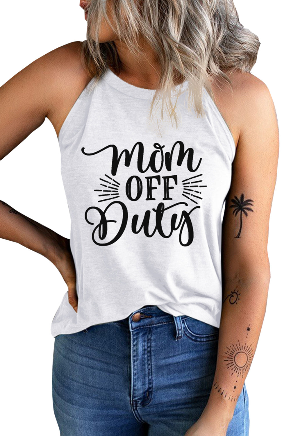 MOM OFF DUTY Graphic Tank