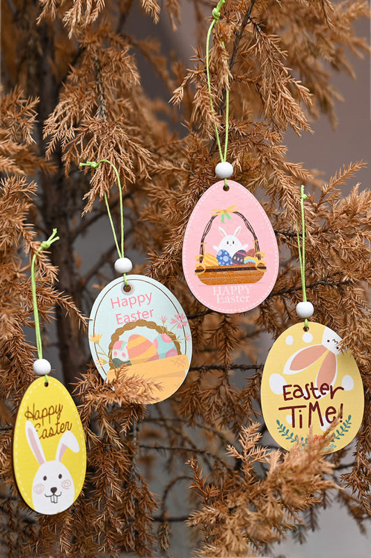 Random 8-Pack Easter Wooden Hanging Widgets