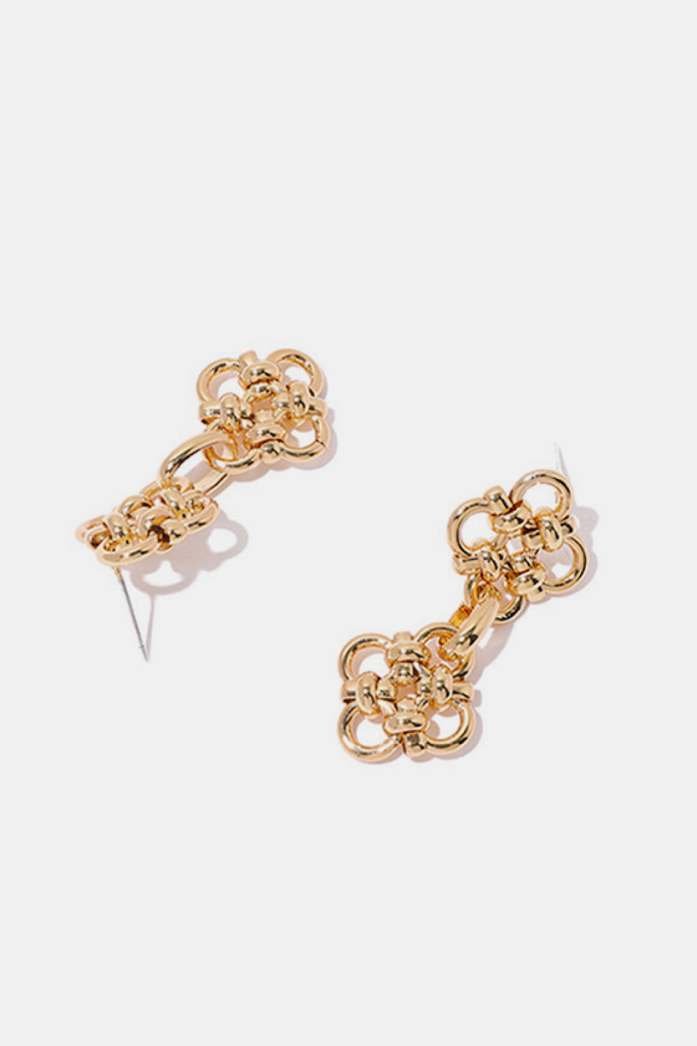 Decorative Knot Drop Earrings